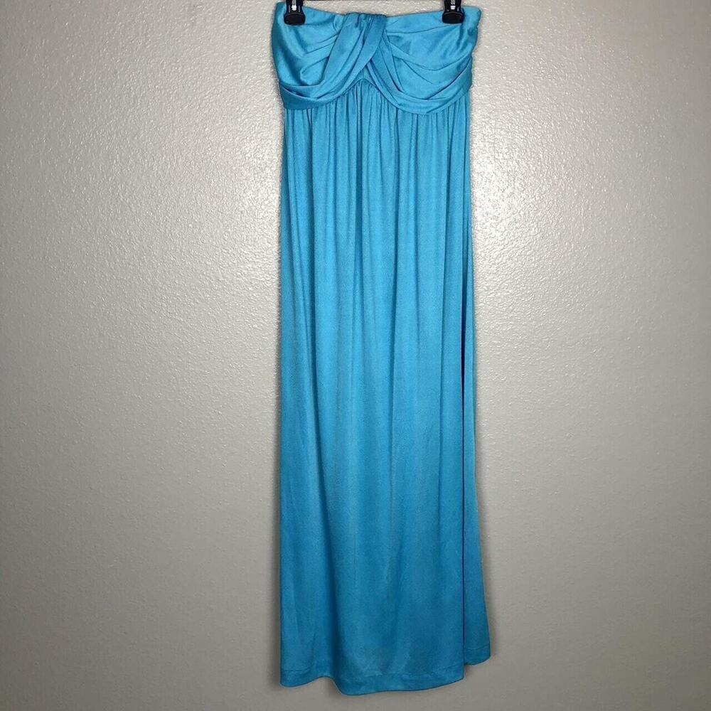 Vintage Mary Jane by Corey of California Sky Blue Prom Dress Approx Size S